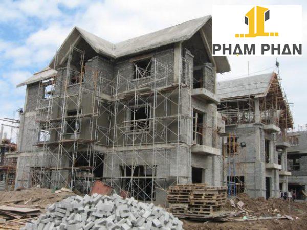 Đơn giá xây dựng phần thô hiện nay